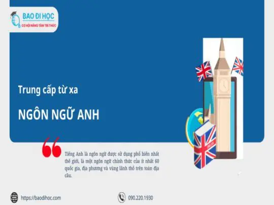Chương Trình Học Trung Cấp Từ Xa Ngôn Ngữ Anh 1 Chương trình học trung cấp từ xa ngôn ngữ Anh