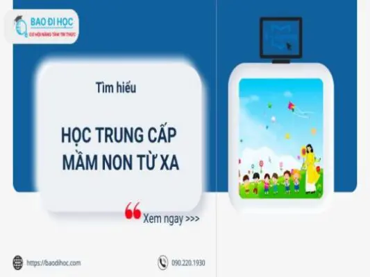 Tuyển Sinh Trung Cấp Từ Xa Sư Phạm Mầm Non 1 Tuyển Sinh Trung Cấp Từ Xa Ngành Sư Phạm Mầm Non